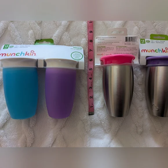 Munchkin 360 Miracle Sippy Cup Set. Toddlers Cups - Picture 8 of 8